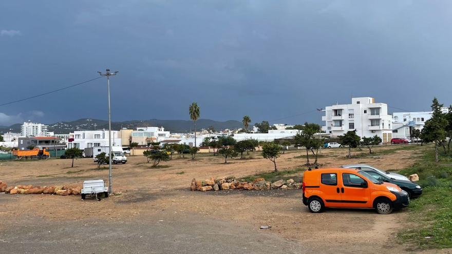El aparcamiento provisional en el área urbana donde se prevé el mayor número de viviendas. | D. I.