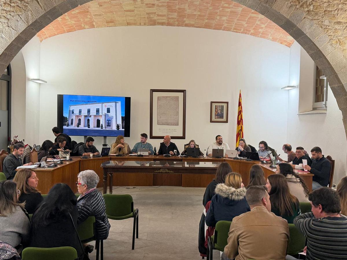El ple de Llagostera del mes de febrer.