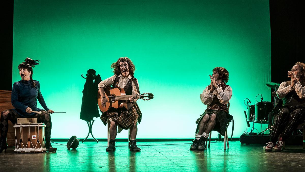 Un momento de la obra Paüra que se va a representar en el Gran Teatro de Elche