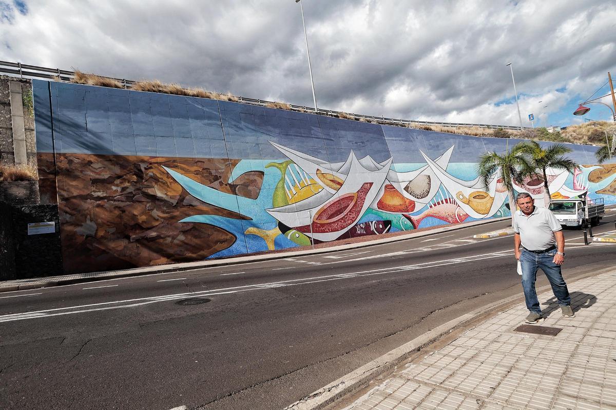 El mural de Candelaria