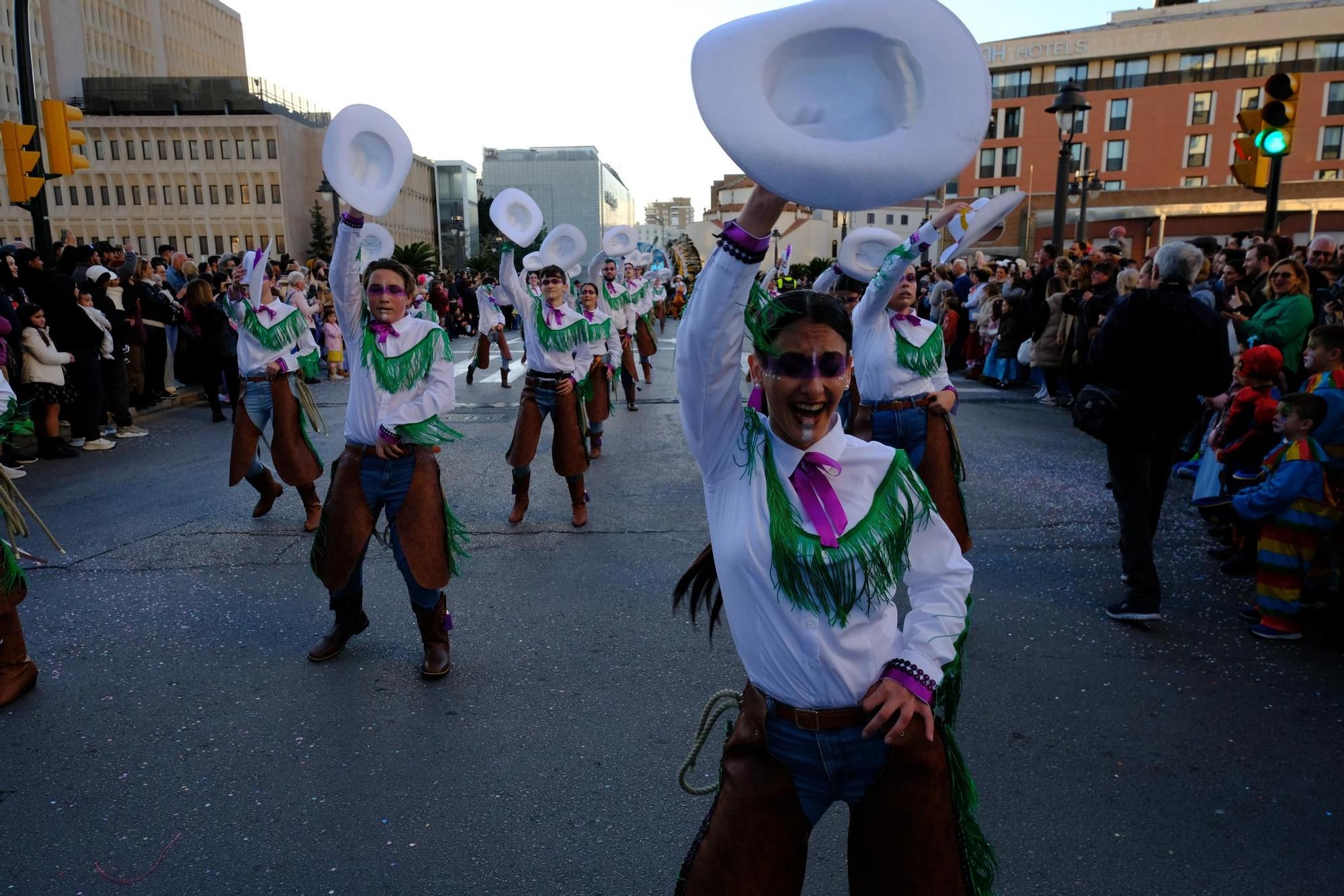 El desfile del Carnaval de Málaga de 2024, en imágenes