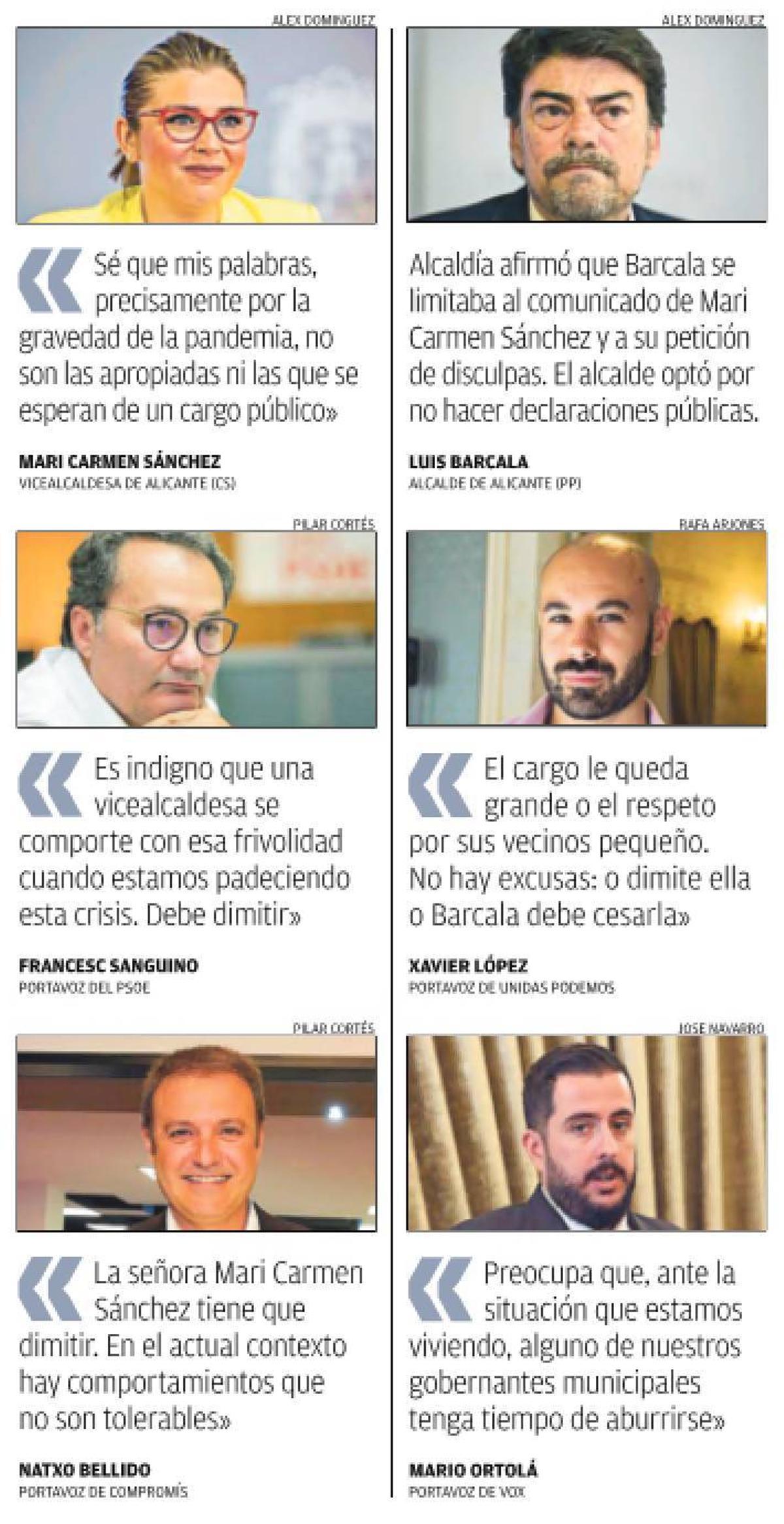 La vicealcaldesa de Alicante rechaza dimitir pese a frivolizar con que se «aburre mucho» en el confinamiento