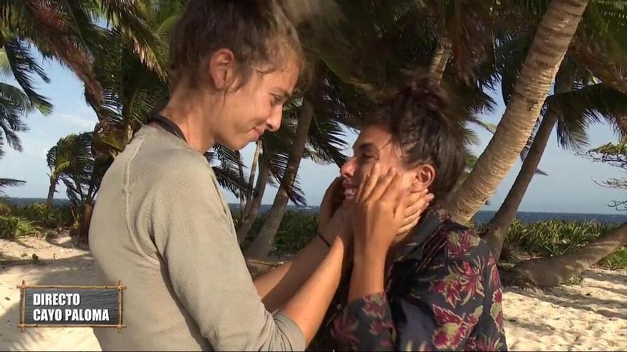 Lola llora a mares por la inesperada expulsión de Palito Dominguín: Omar sigue en &#039;Supervivientes&#039;