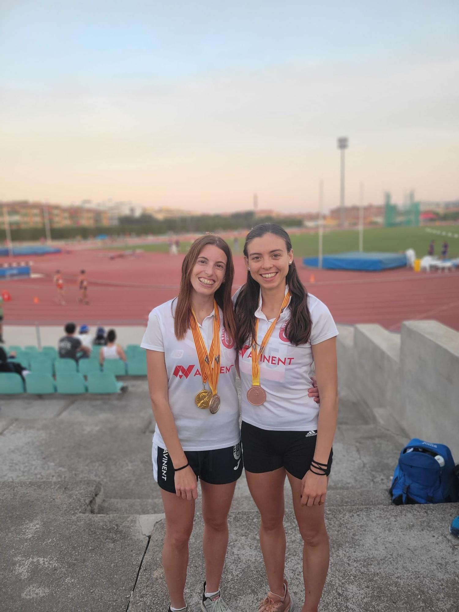 Marina Guerrero i Mercè Guerra van protagonitzar un gran duel als obstacles