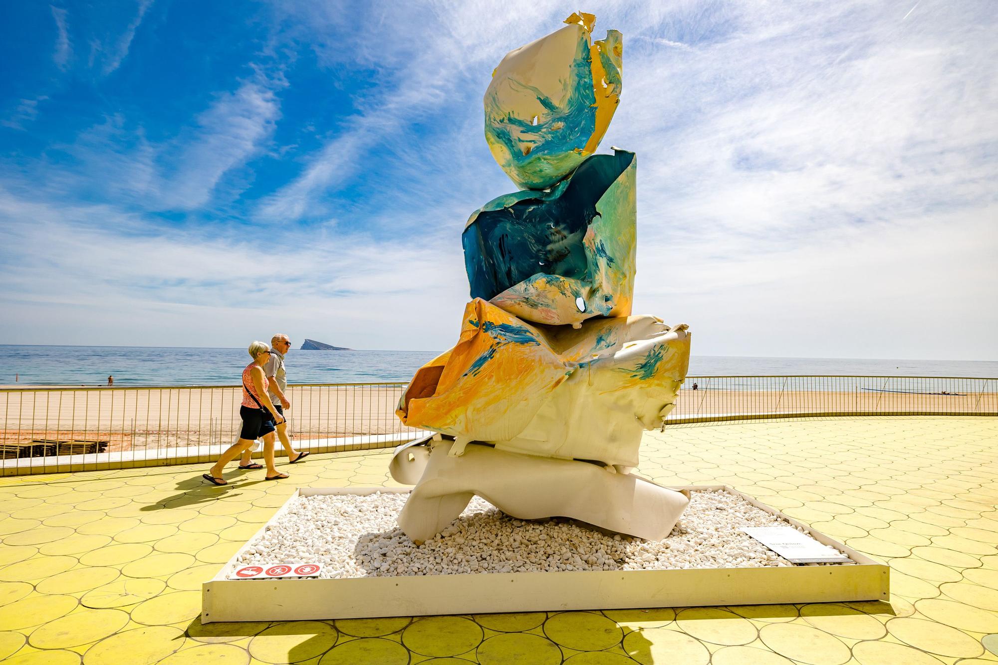 El arte al aire libre transforma a Benidorm en museo