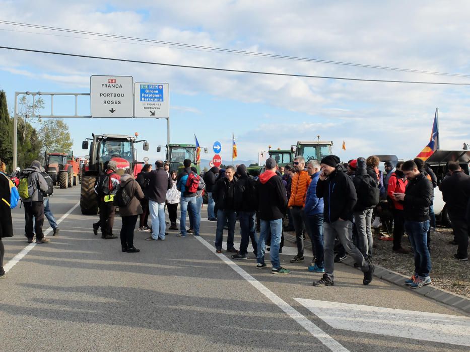 Manifestació a Borrassà