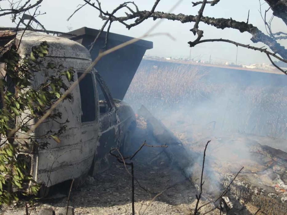 El incendio estuvo controlado alrededor de las 16:00 horas