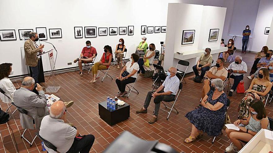 Un moment de la presentació dels dietaris al MUME. | FALGUÉS FOTOGRAFIA