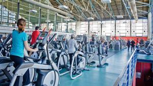 Una sala de fitness de Eurofitness