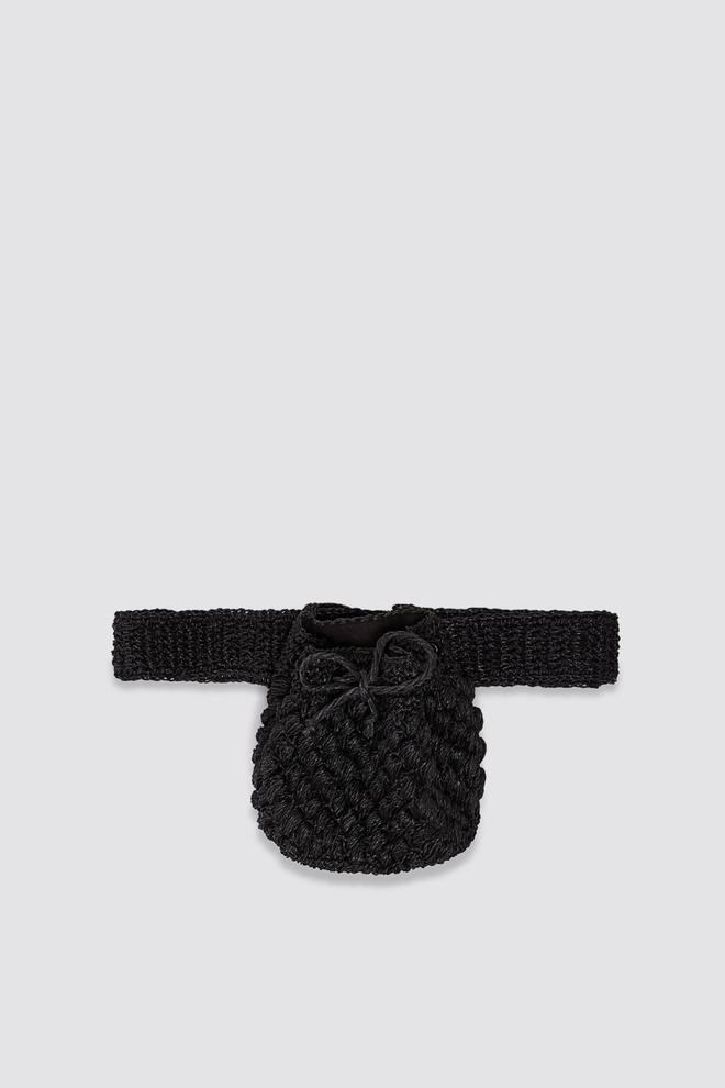 Monedero, riñonera, cinturón de crochet todo en uno de Zara