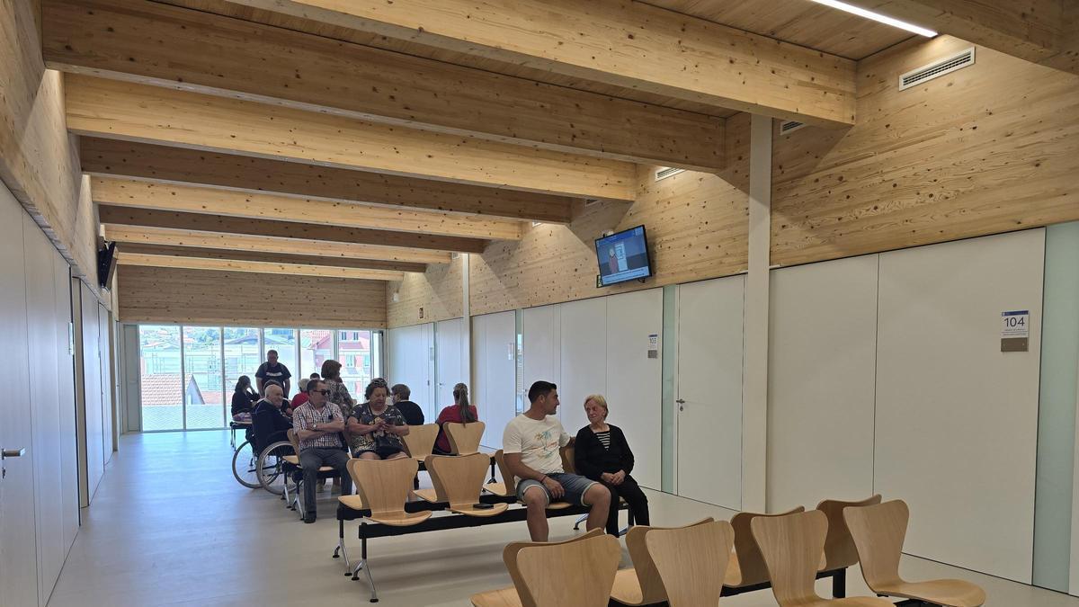 Una imagen del nuevo centro de salud de Moaña en Sisalde.