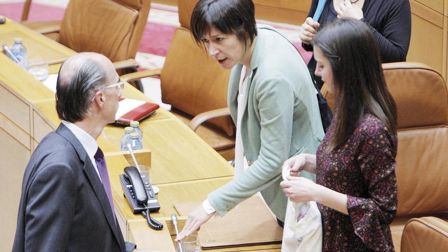 Ana Pontón: &quot;No nos representa y no vamos a traicionar a nuestros votantes&quot;