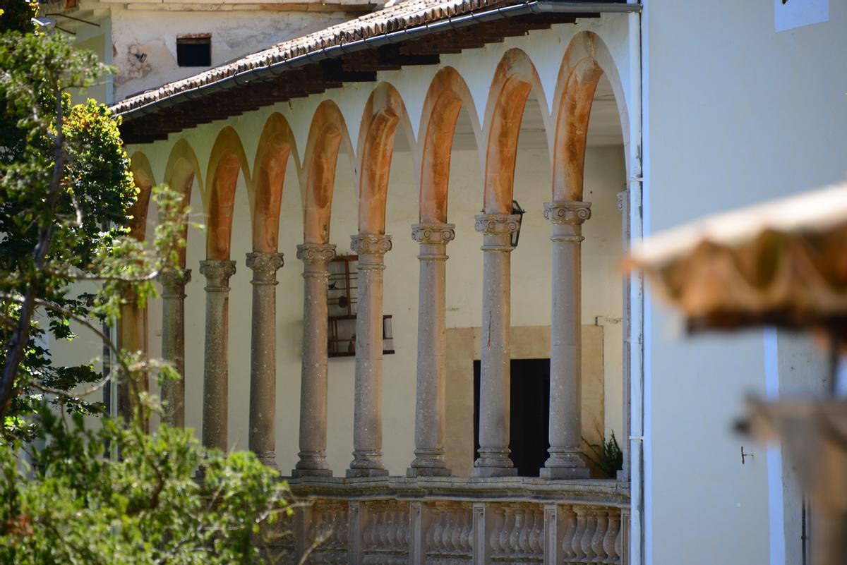 La emperatriz escapó hasta Miramar, en Valldemosa, donde encontró paz.