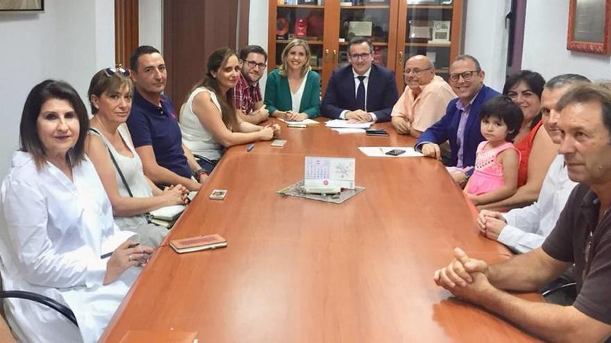 El delegado del Gobierno mantuvo una reunión en Molina.