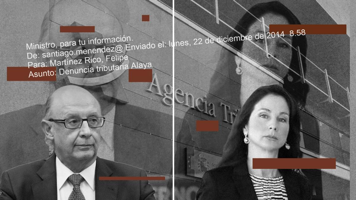 Imagen de Cristóbal Montoro y la jueza Mercedes Alaya.