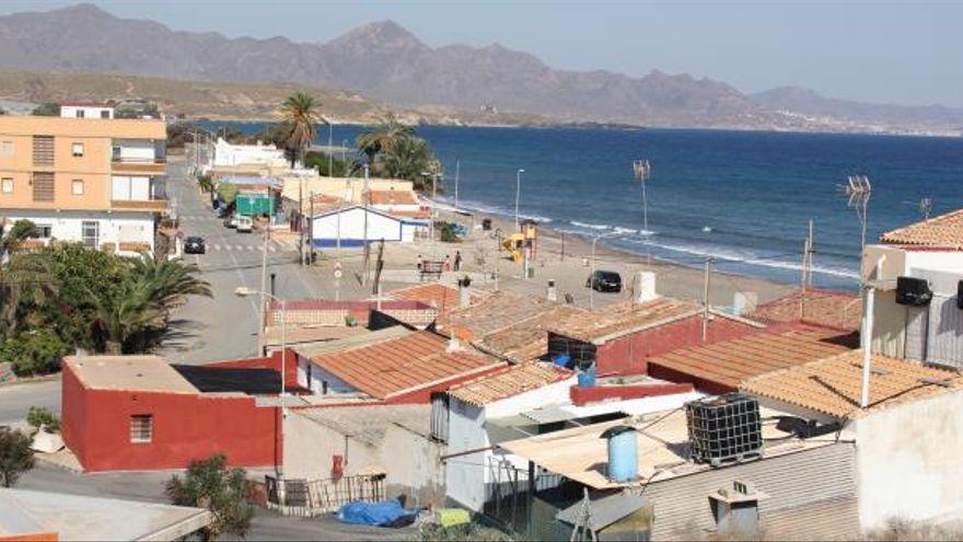 Las casas de pescadores de Puntas de Calnegre.