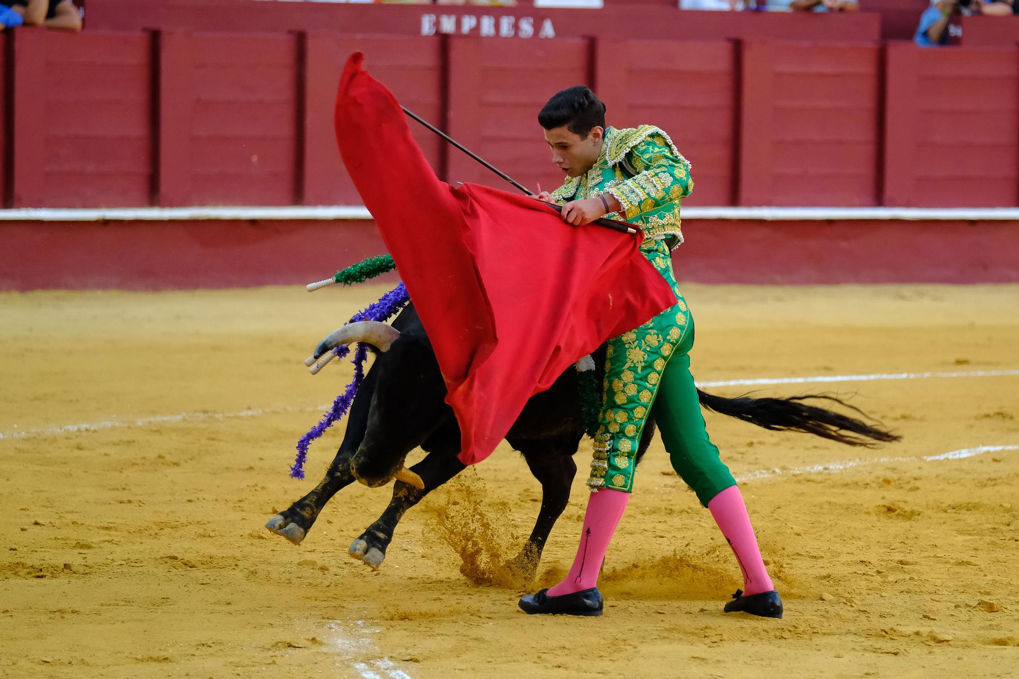 Toros en la Feria I Séptima corrida de abono en la Malagueta