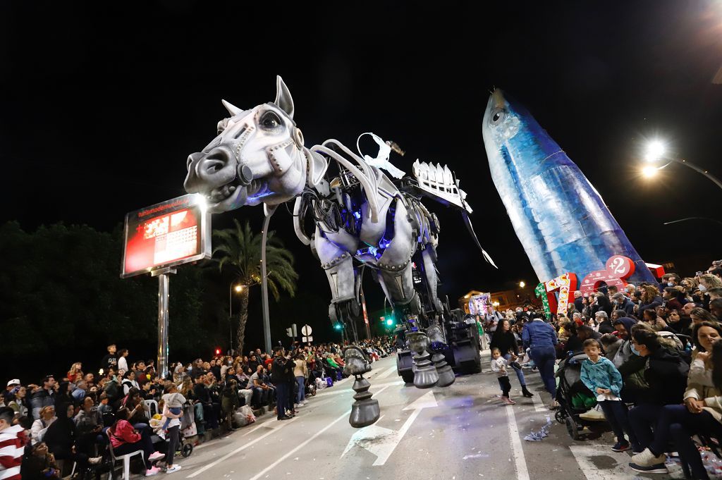 El desfile del Entierro de la Sardina y la quema, en imágenes