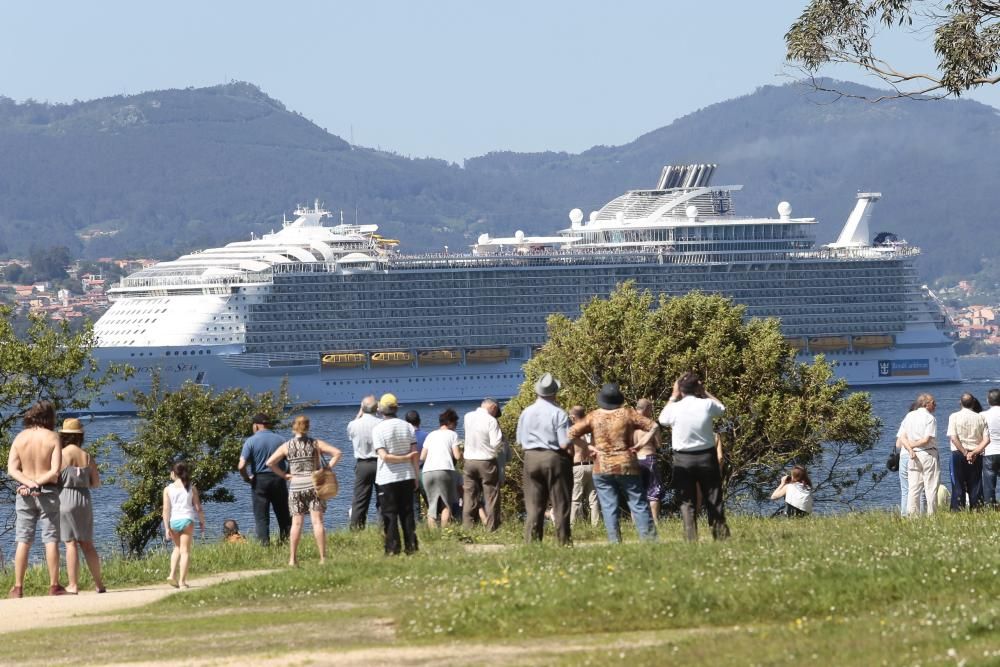 Vigo, lleno de cruceristas