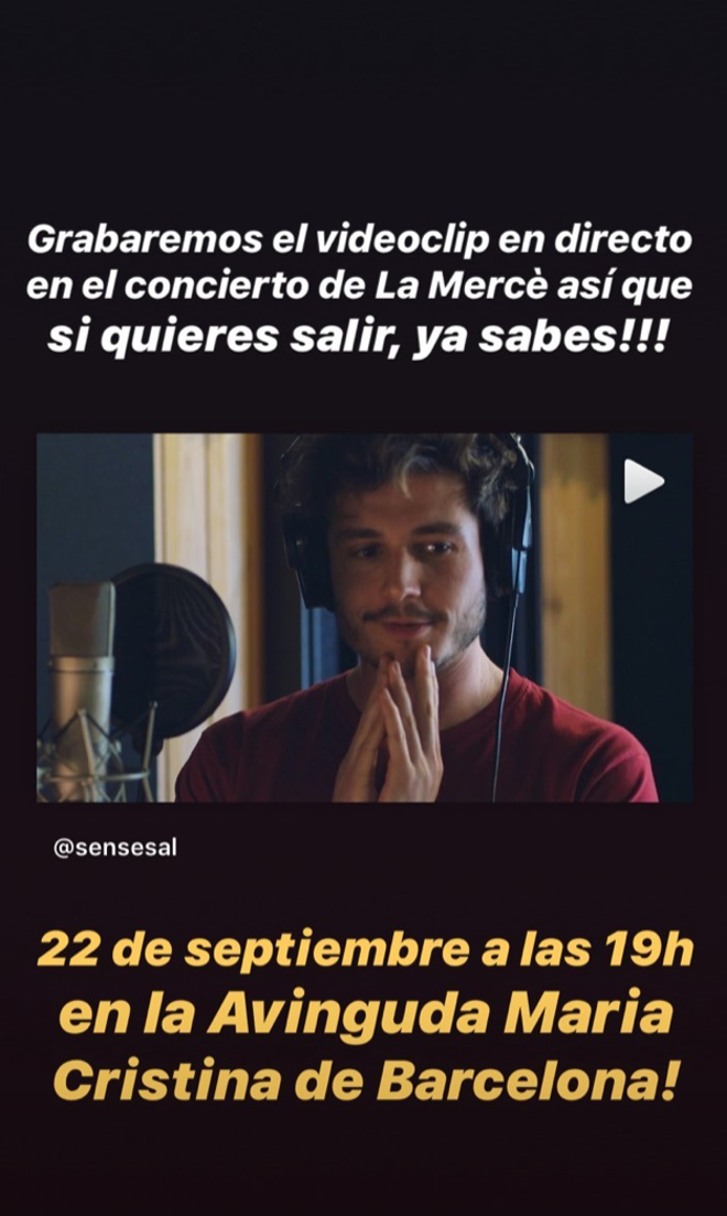 Concierto de Miki Núñez en La Mercè de Barcelona