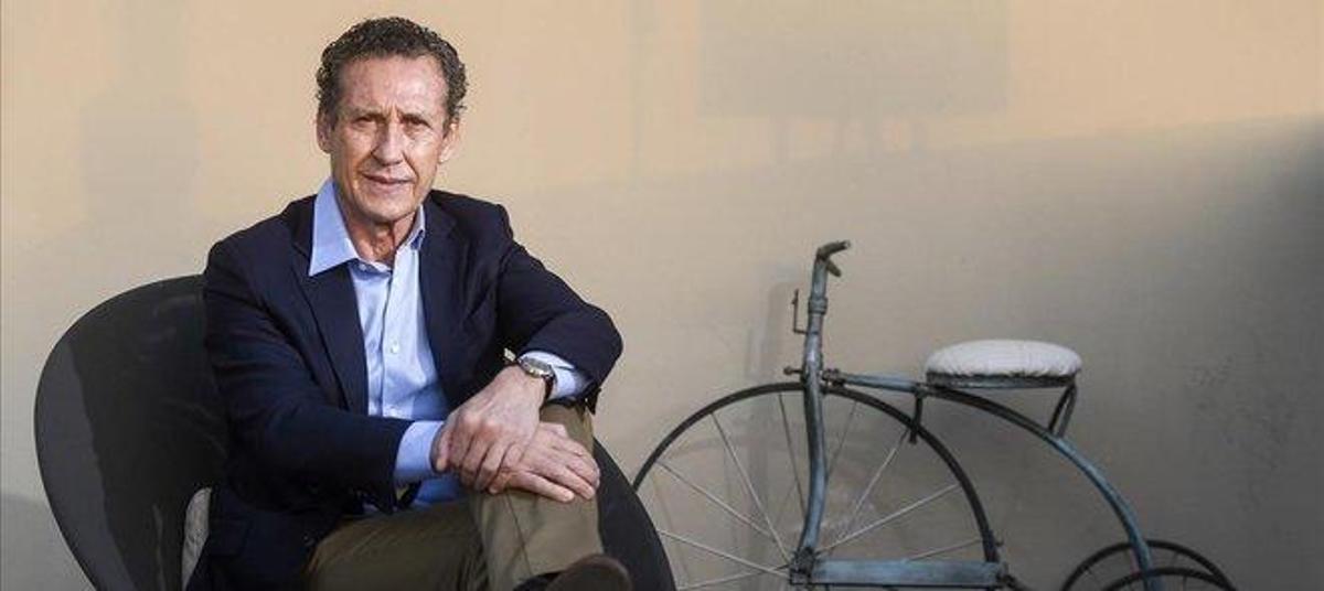 Retrato de Jorge Valdano.