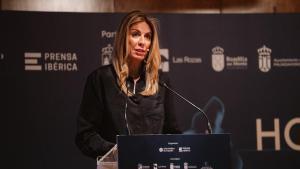 Paloma Tejero, alcaldesa de Pozuelo, en la apertura de Horizonte Madrid Oeste.
