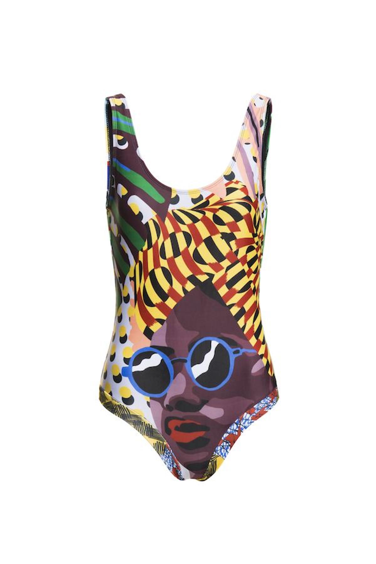 Bañador con print Masaï, de Bimba &amp; Lola, 58 €