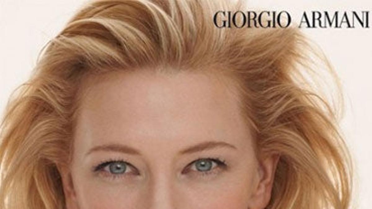 Cate Blanchett musa del nuevo perfume de Giorgio Armani