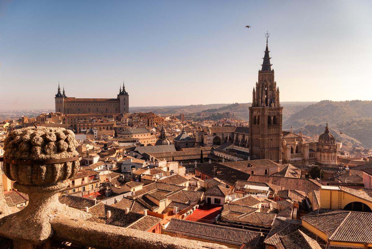 Vista aérea de Toledo