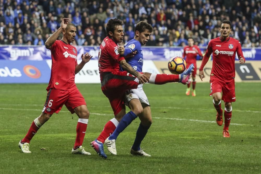 El partido entre el Langreo y el Oviedo B, en imágenes