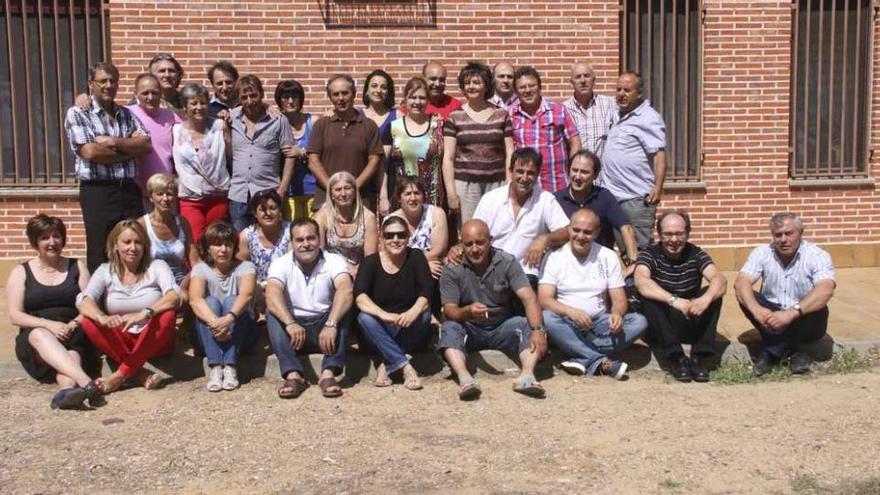 Reencuentro de los quintos de Coreses del año 1984