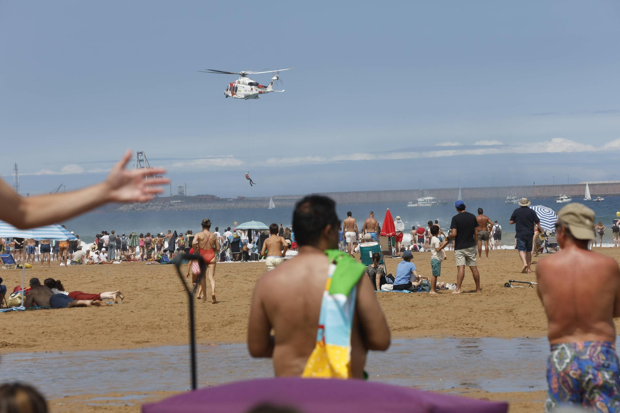El espectacular y multitudinario Festival Aéreo de Gijón, en imágenes