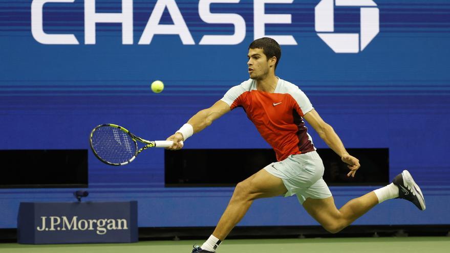 US Open, semifinal: Carlos Alcaraz - Frances Tiafoe