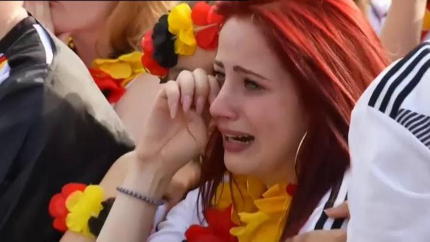 Decepción en Alemania tras la eliminación de su selección del Mundial