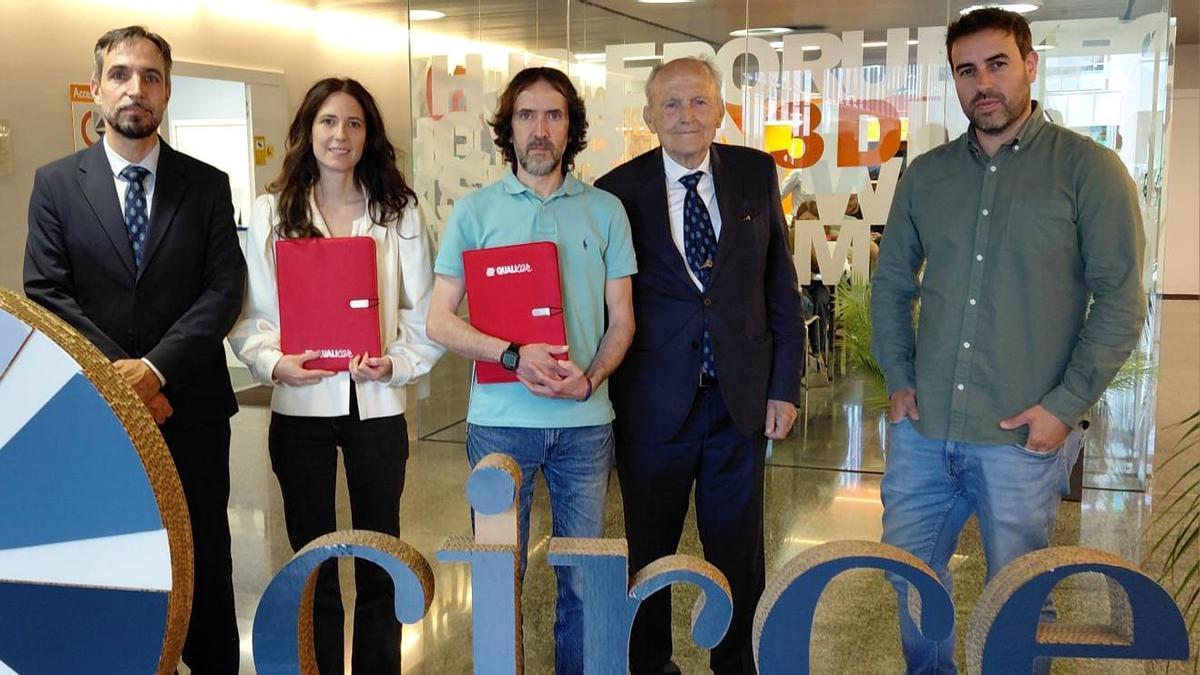 Los detalles de la participación de Circe se abordaron en una reunión de trabajo celebrada en la sede del centro tecnológico, en Zaragoza.