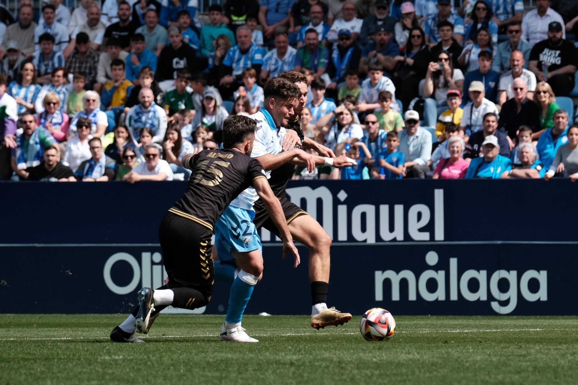 Primera RFEF | Málaga CF - CF Intercity, en imágenes