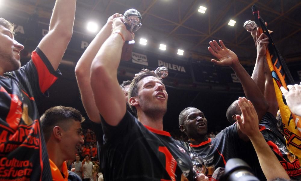 Así ha sido la celebración del Valencia Basket