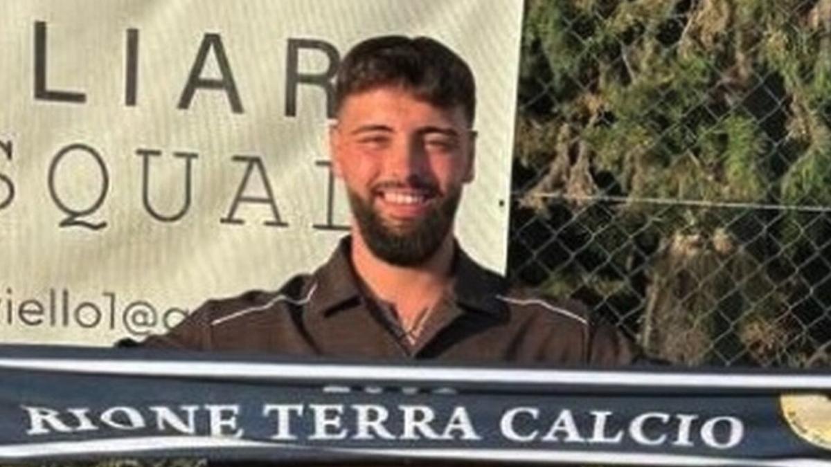 El joven futbolista asesinado en Nápoles, Umberto Catanzaro.