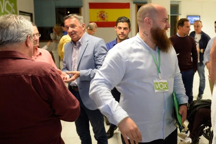 LAS PALMAS DE GRAN CANARIA. SEDE ELECTORAL DE VOX  | 28/04/2019 | Fotógrafo: José Carlos Guerra