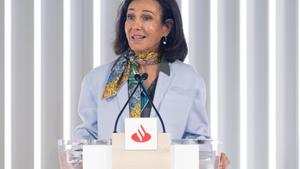 La presidenta del Banco Santander, Ana Botín.