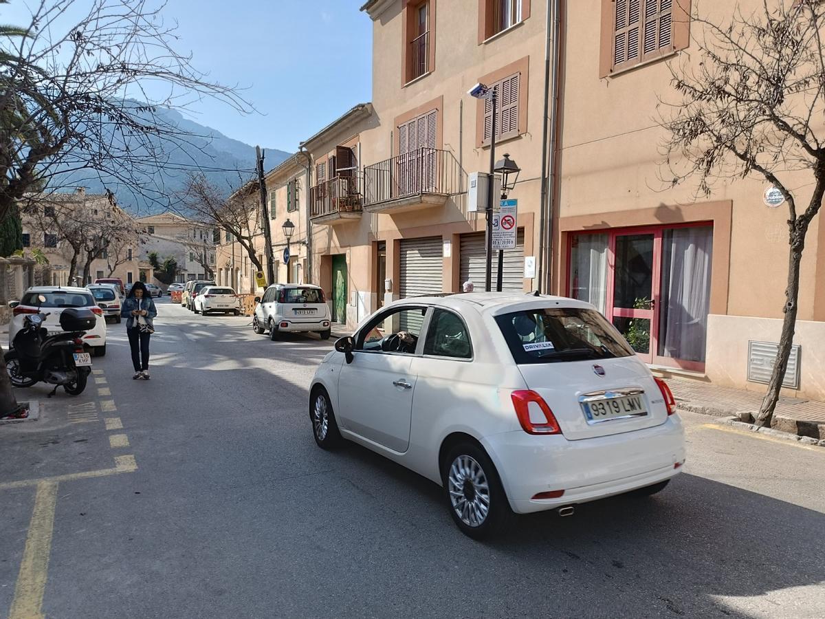 Imagen de la Zona de Bajas Emisiones de Sóller.