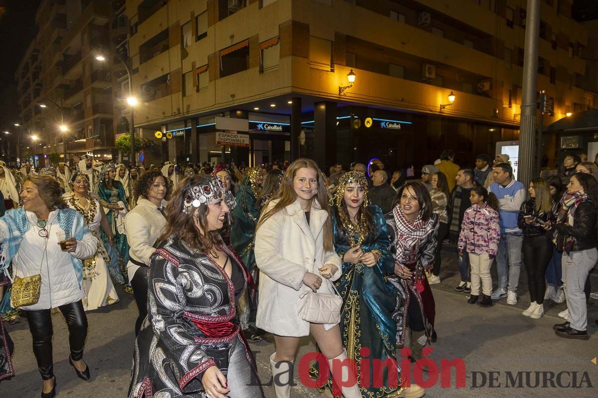 Más de mil festeros desfilan en Caravaca en el encuentro nacional de Moros y Cristianos