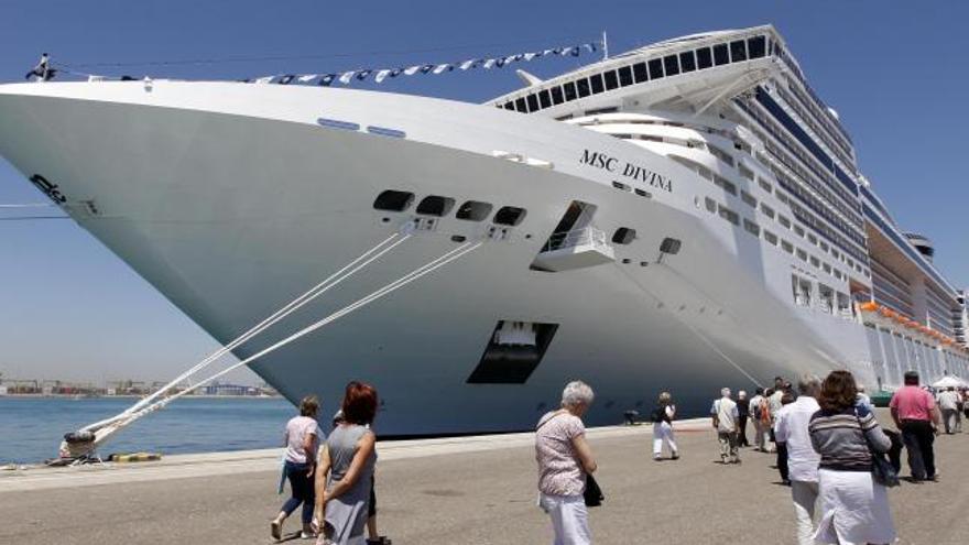 Medio millón de cruceristas llegarán a la ciudad de Valencia en agosto