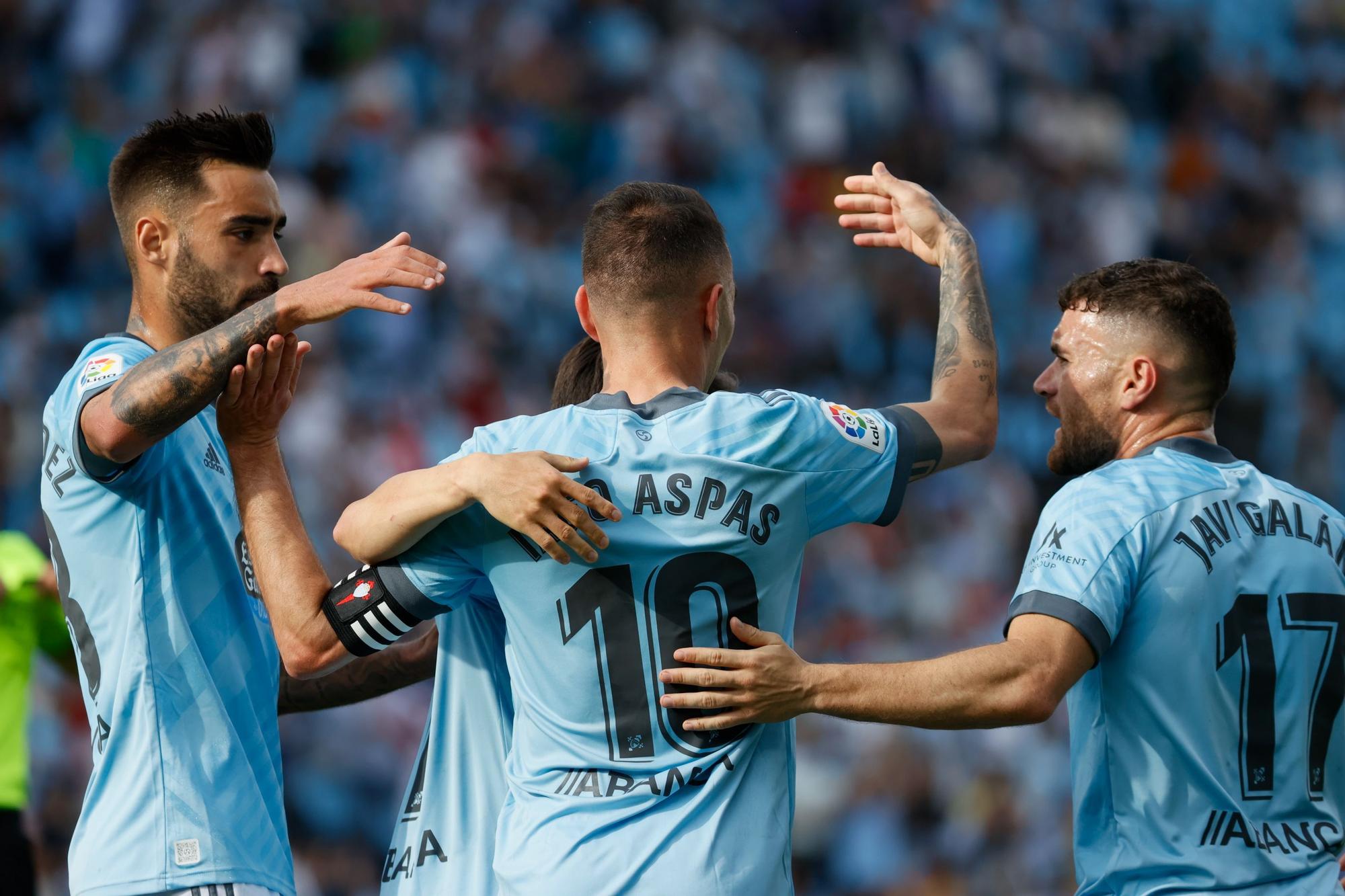 Las mejores imágenes de la goleada del Celta frente al Alavés