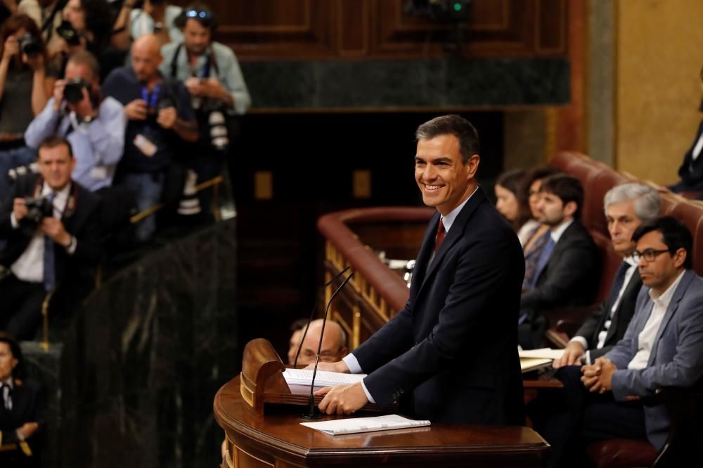 Primera jornada del debate de investidura