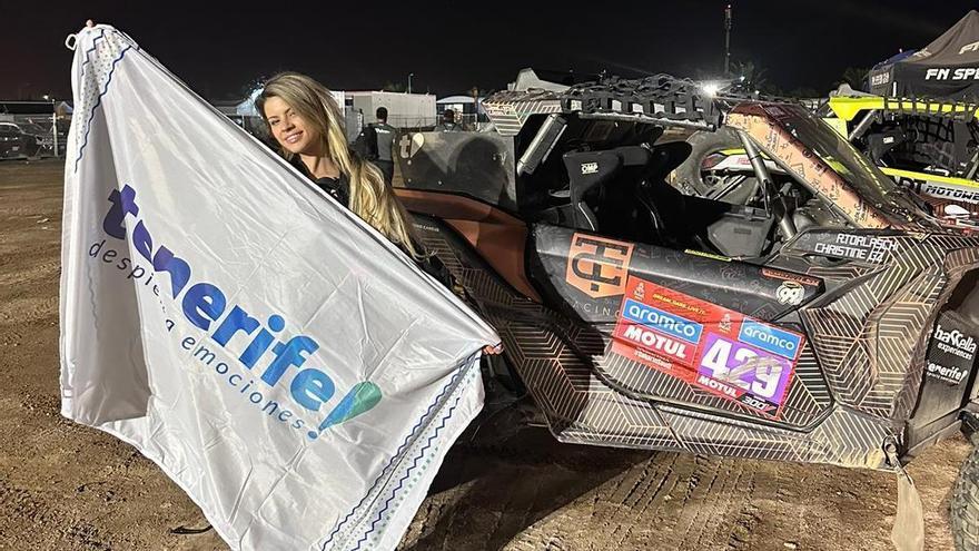 Christine GZ en el Rally Dakar