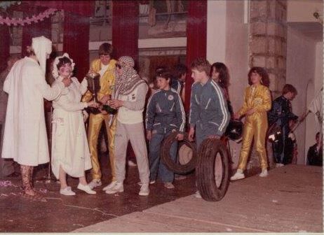 Una imatge d&#039;aquelles desfilades carnavaleres dels anys 80