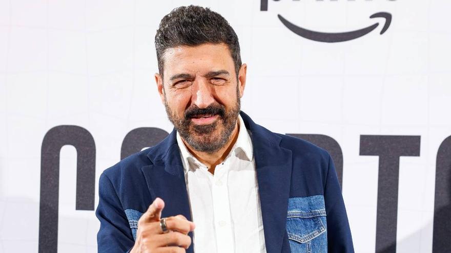 Tony Aguilar en el photocall de 'Courtois: la vuelta del número 1'
