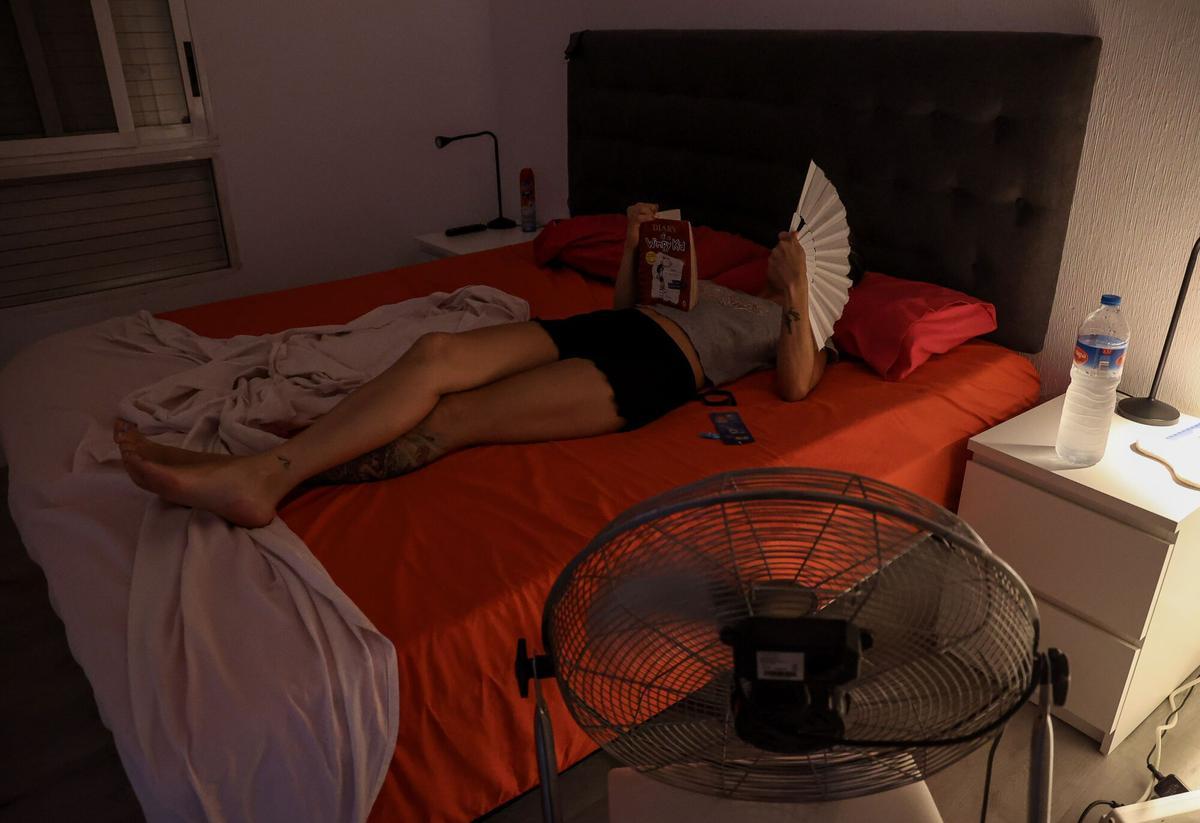 Noches tórridas sin respiro.
