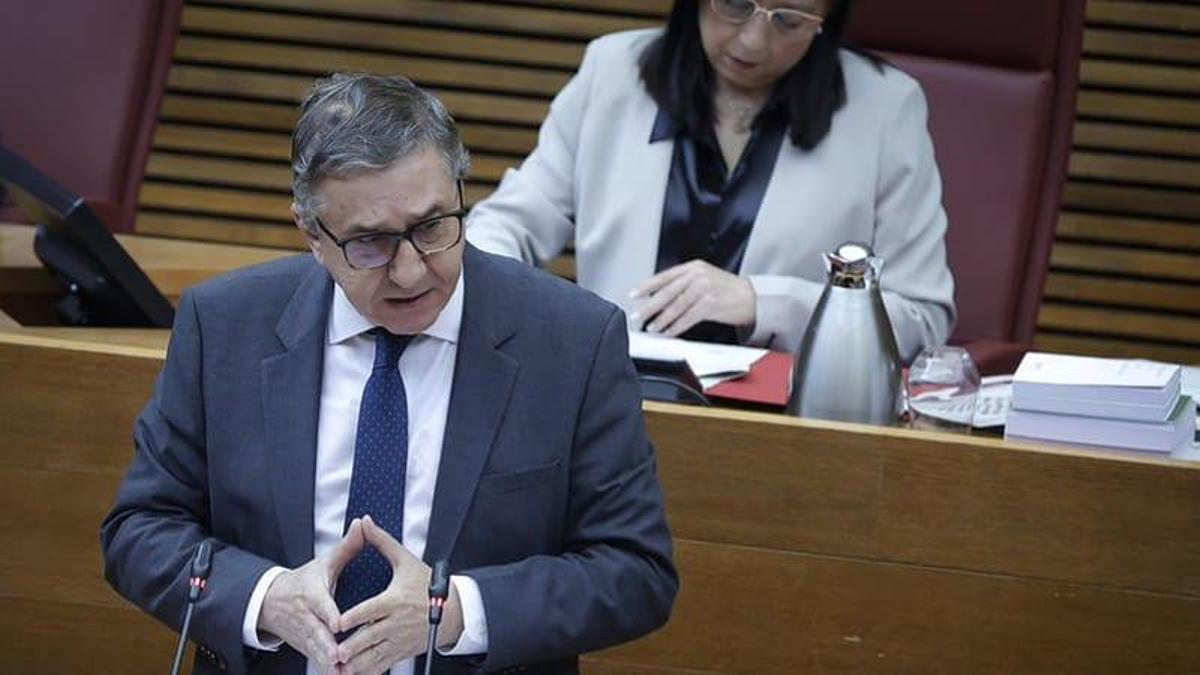 El conseller de Hacienda y Administración Pública, José Antonio Rovira